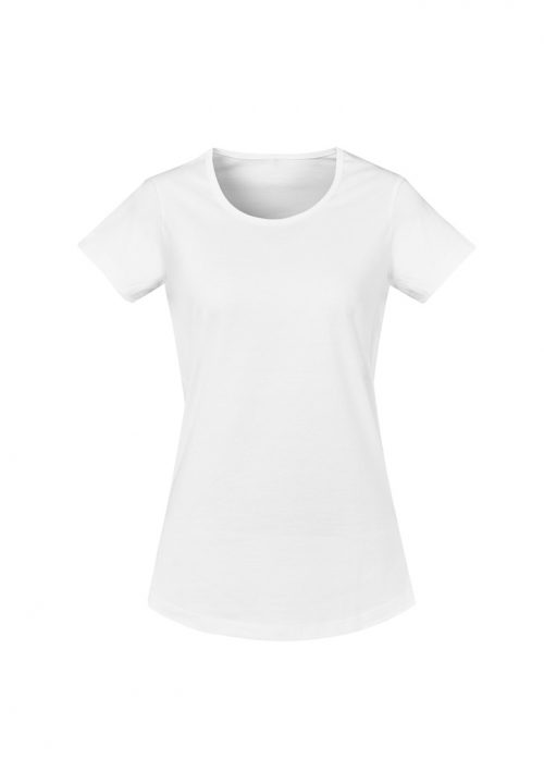 ZH735 Womens Streetworx Tee Shirt White F