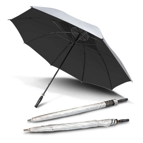 200633 Hurricane Sport Umbrella Silver Black