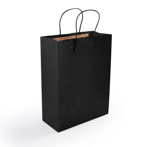 LL548 Express Paper Bag Medium Black