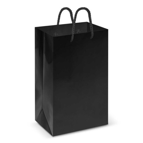 Laminated Carry Bag Small black