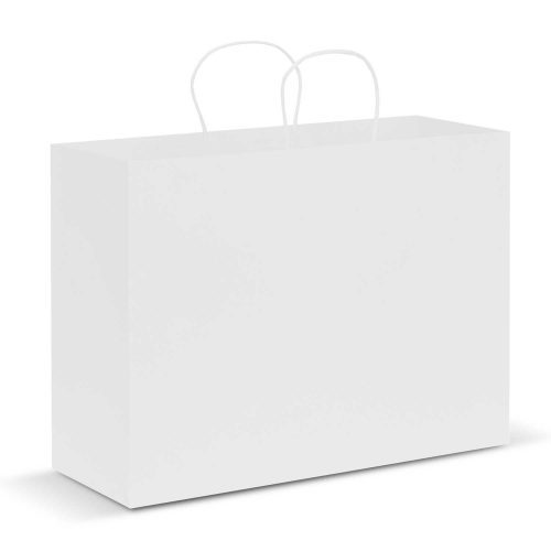 Paper Carry Bag Extra Large white