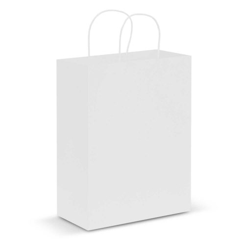 Paper Carry Bag Large white