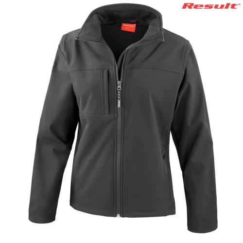 R121F Result Ladies Classic Softshell Jacket black