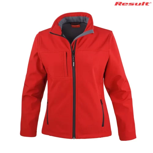 R121F Result Ladies Classic Softshell Jacket red