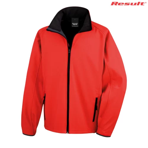 Result Adult Printable Softshell Jacket red