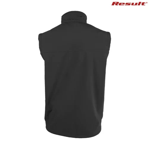 Result Adults Classic Softshell Vest black back