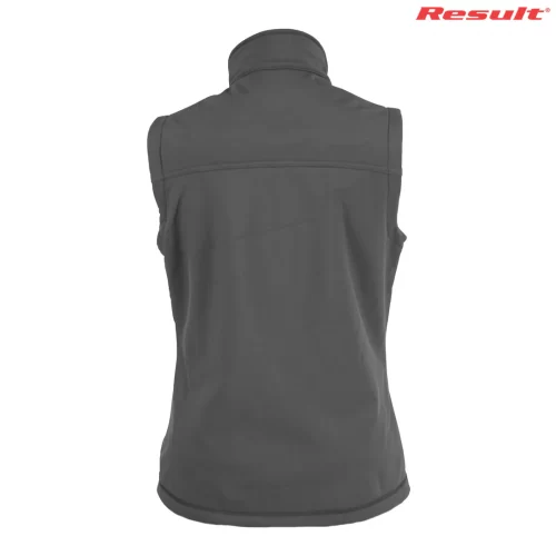 Result Ladies Classic Softshell Vest black back