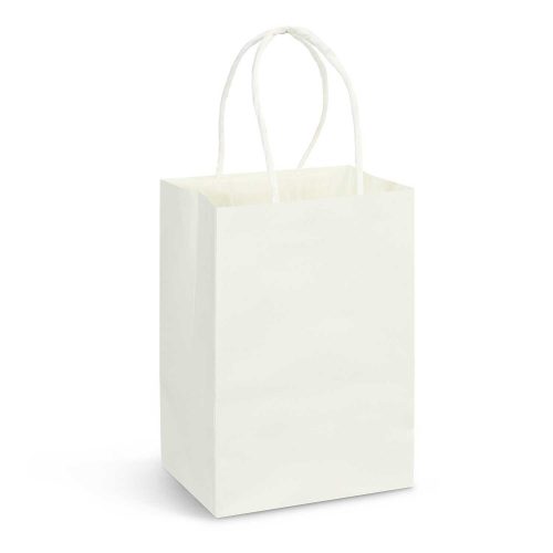 Small Paper Carry Bag white