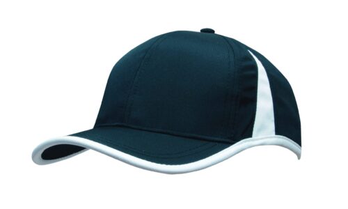 4004 Sports Ripstop with Inserts and Trim Black White scaled