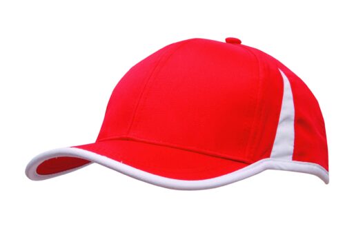 4004 Sports Ripstop with Inserts and Trim Red White scaled