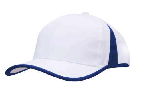 4004 Sports Ripstop with Inserts and Trim White Navy scaled