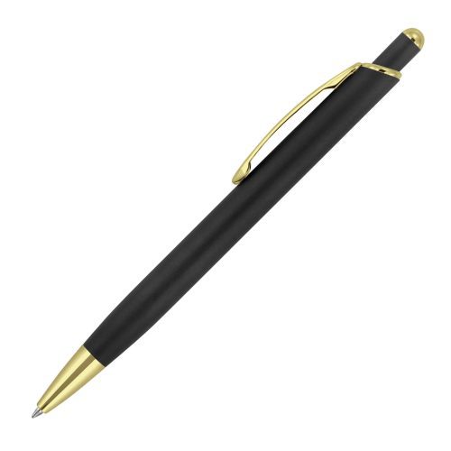 z807a Bella Matte Gold trim Pen black