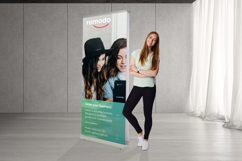 Double Sided Pull Up Banner Gallery C