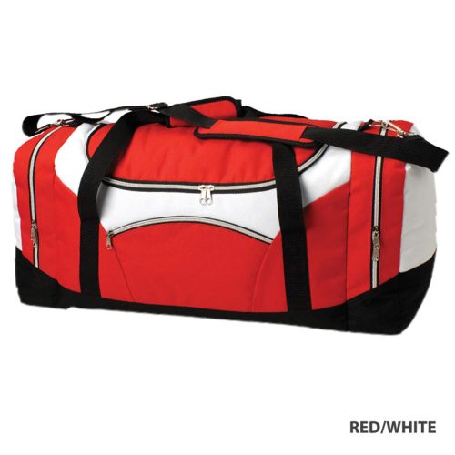 G1117 Stellar Sports Bag red white