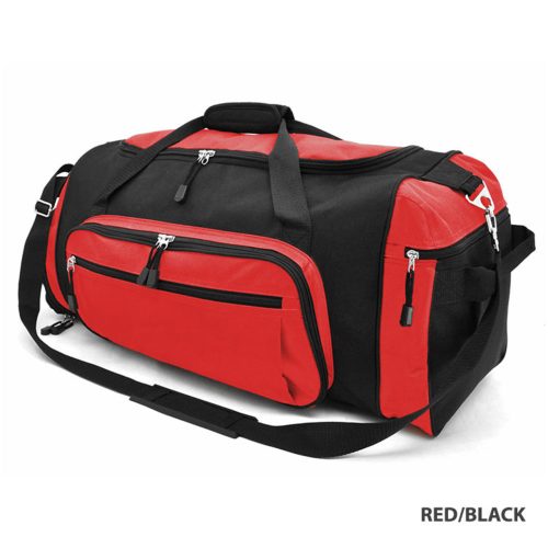 G1120 Soho Sports Bag red black