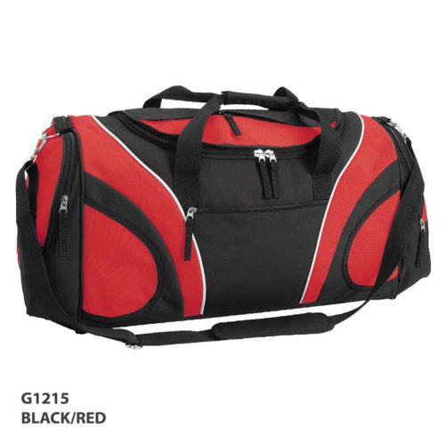 G1215 Fortress Sports Bag black red