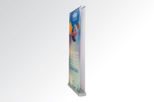 double sided pull up banner retract RDIO