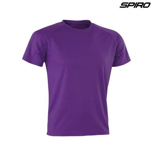 S287X Spiro Aircool T Shirt Purple