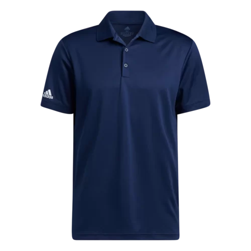 A2302 Adidas Mens Recycled Performance Polo Shirt navy