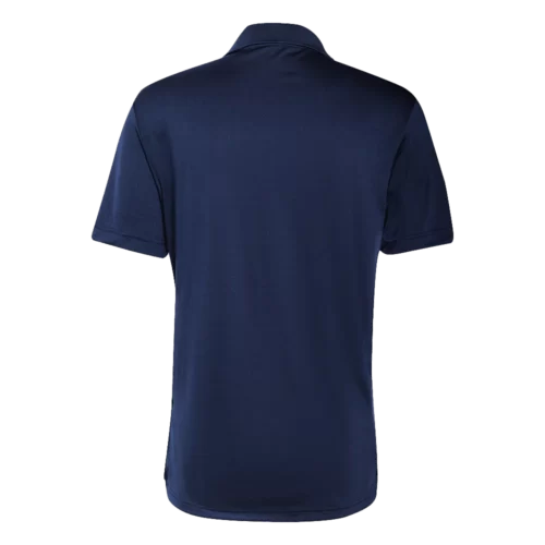 A2302 Adidas Mens Recycled Performance Polo Shirt navy back
