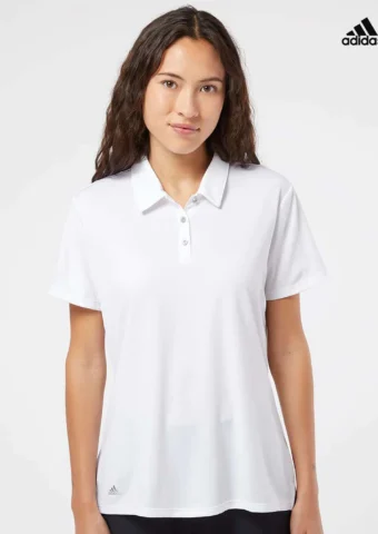 A2312 Adidas Ladies Recycled Performance Polo Shirt Hero