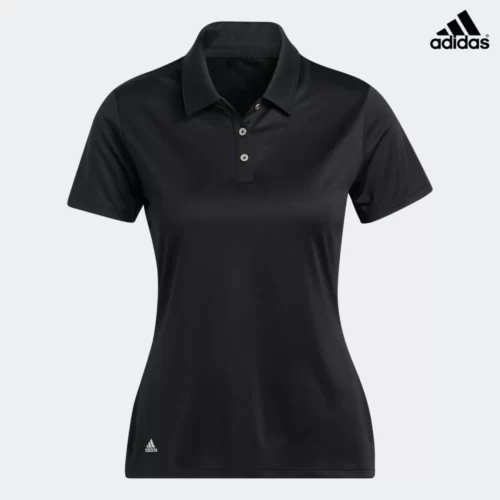 A2312 Adidas Ladies Recycled Performance Polo Shirt black