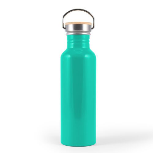 LL6991 Chat Recycled Aluminium Drink Bottle Teal