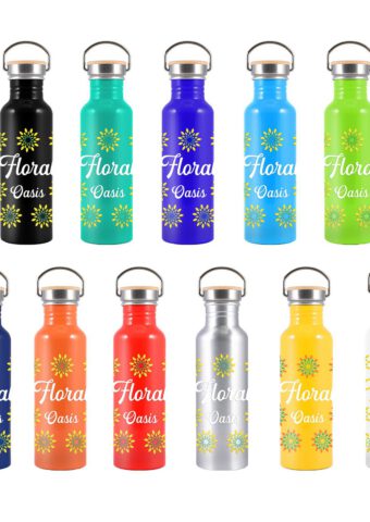 LL6991 Chat Recycled Aluminium Drink Bottle main