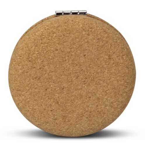 121407 Cork Compact Mirror front