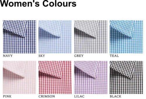 1637WL Gloweave Westgarth Gingham Long Sleeve Shirt Women's Colours