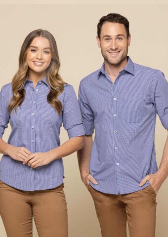 Gloweave Westgarth Gingham Long Sleeve Slim Shirt Main