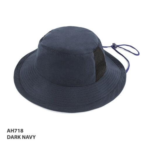 AH718 Microfibre Surf Hat Dark Navy