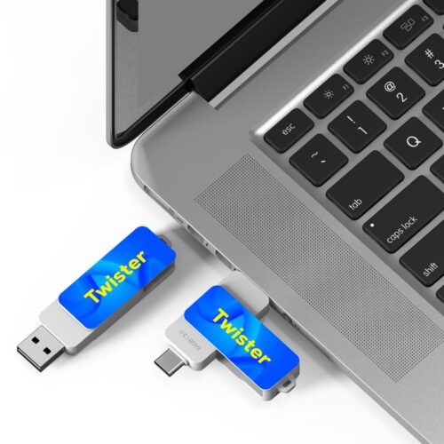 AR1015 Twister Type C Flash Drive laptop