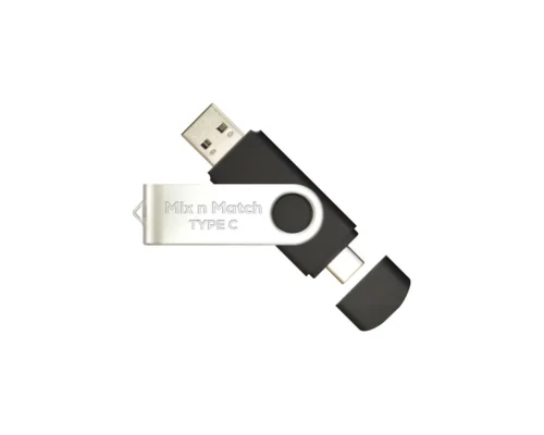 AR172C Swivel USB Flash Drive Dual Express mix