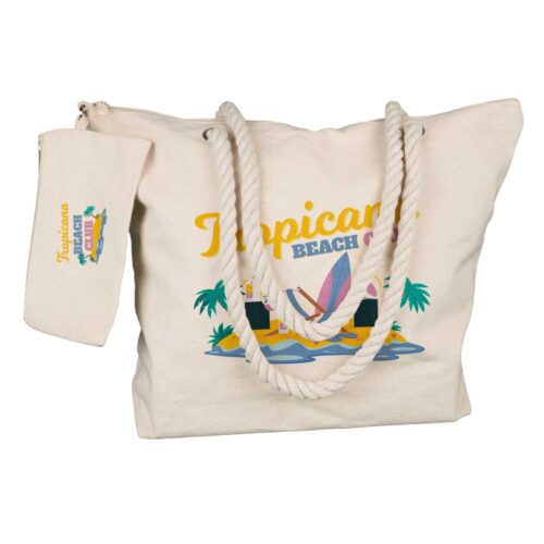 LL2361 Ariel Canvas Tote Bag DigitalTransfer