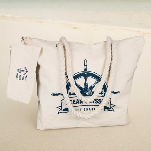 LL2361 Ariel Canvas Tote Bag LifestyleImage