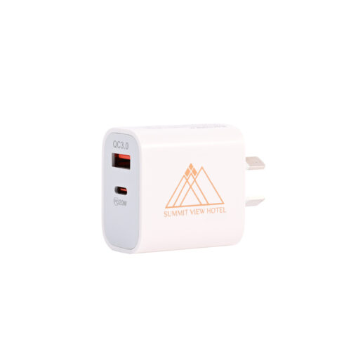 LL9503 Paramount Wall Charger PadPrintSideAngle