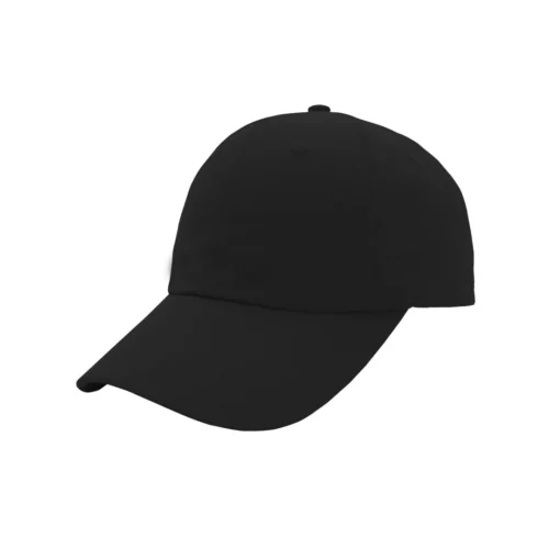 F23600 Headwear24 Crushed Nylon 6 Panel Cap black