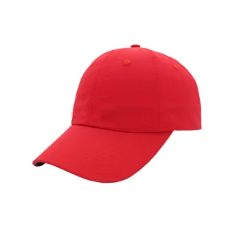 F23600 Headwear24 Crushed Nylon 6 Panel Cap red