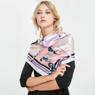 PCH830 Silk Satin Scarf 1