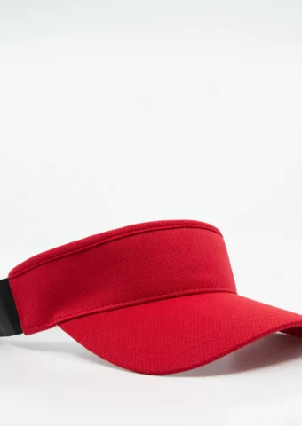 S15502 HW24 Athlete Elastic Visor red