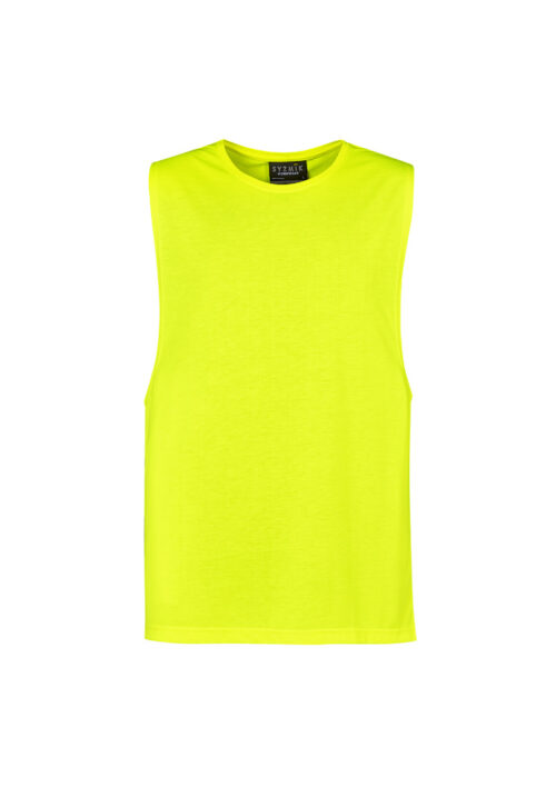 ZH297 Hi Vis Sleeveless Tee yellow