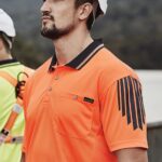 Syzmik Hi Vis Flux Short Sleeve Polo