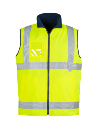 ZV358 Hi Vis Lightweight Waterproof Vest yellow