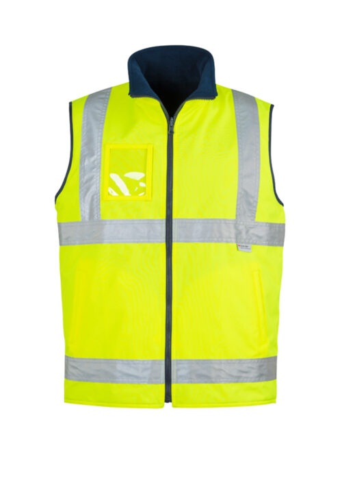 ZV358 Hi Vis Lightweight Waterproof Vest yellow