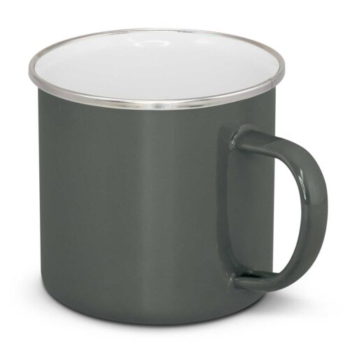 116462 Bendigo Enamel Mug grey