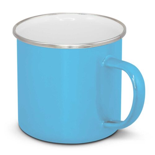 116462 Bendigo Enamel Mug light blue