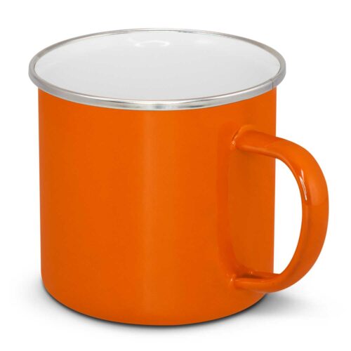 116462 Bendigo Enamel Mug orange