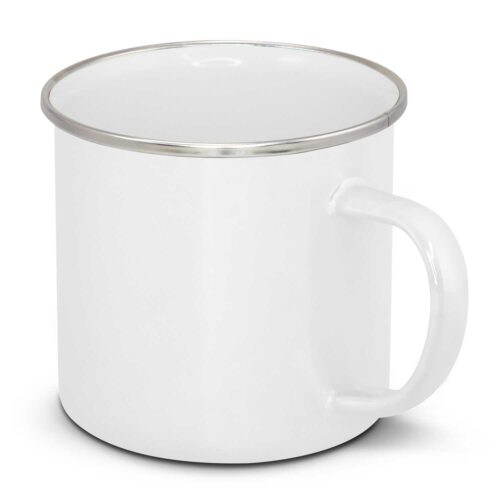 116462 Bendigo Enamel Mug white