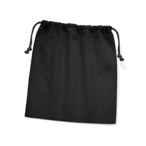 111805 Cotton Gift Bag Medium black